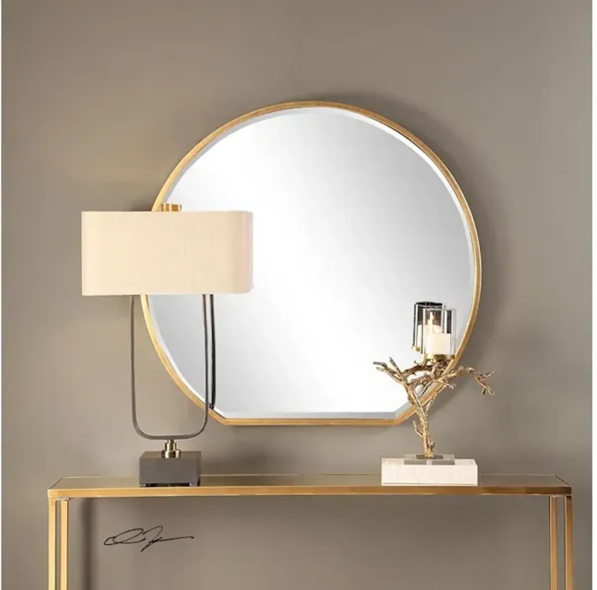 Cabell Gold Mirror