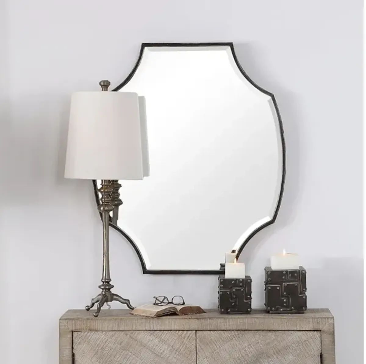 Ulalia Scalloped Mirror