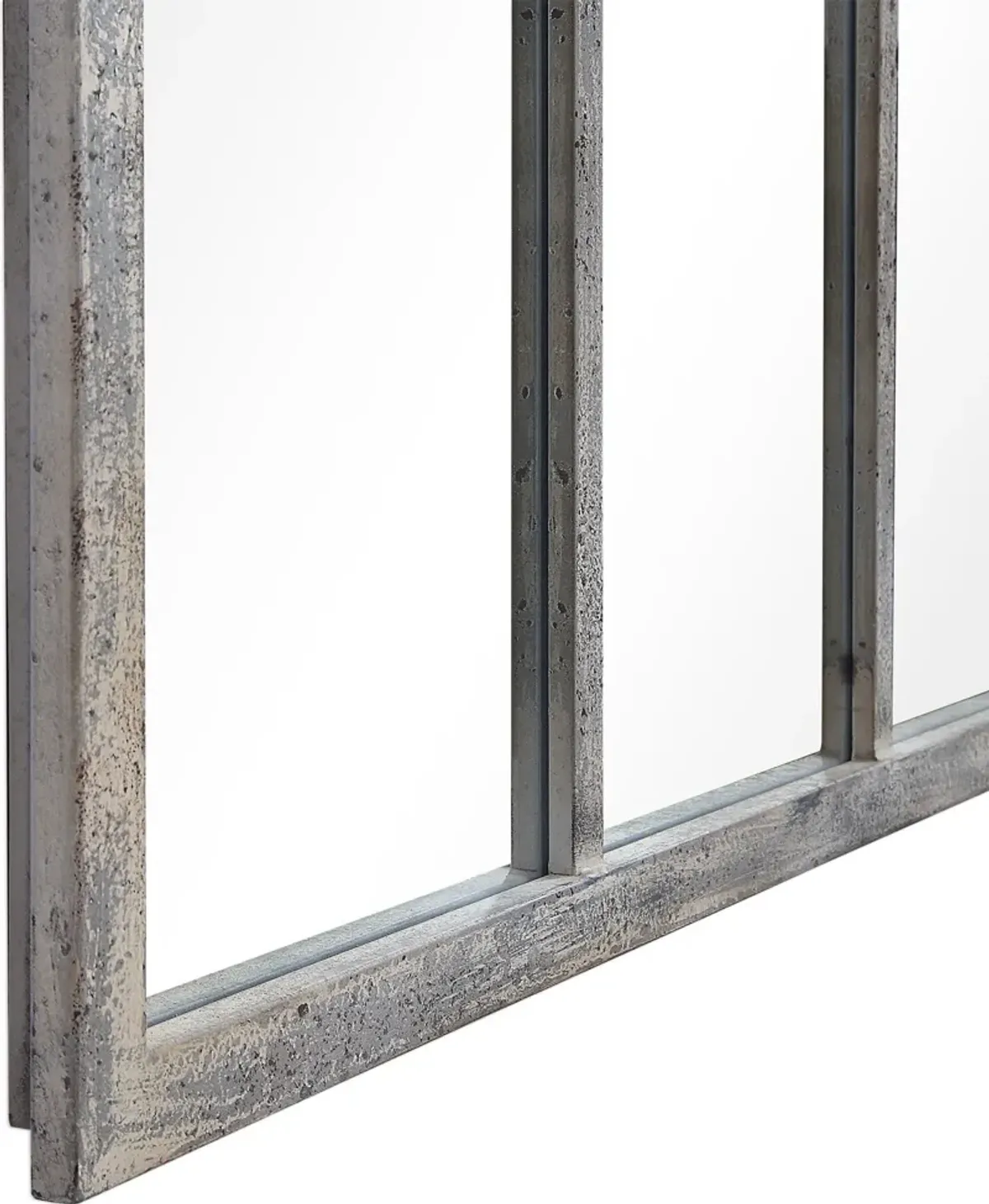 Amiel Ivory Arched Mirror