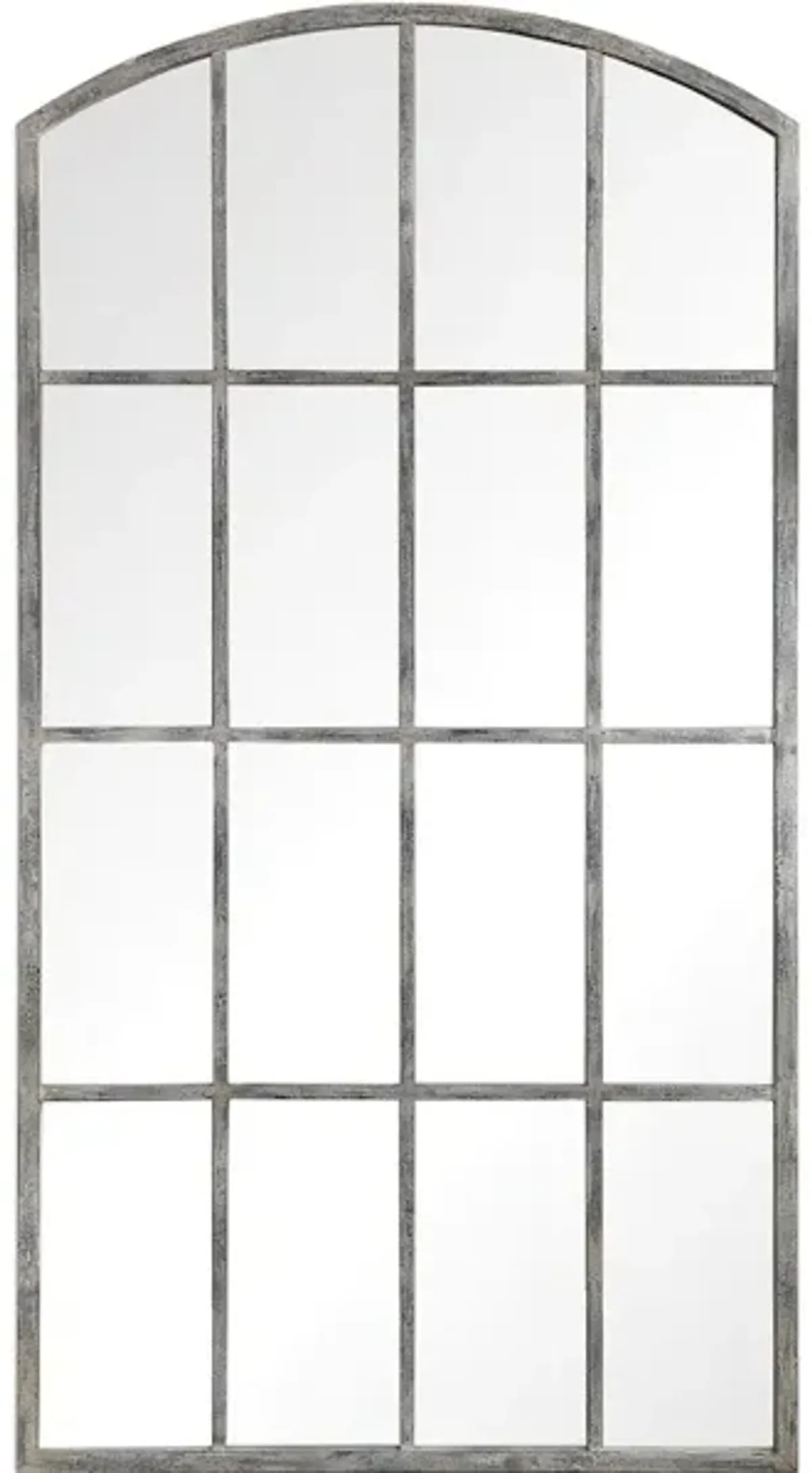 Amiel Ivory Arched Mirror