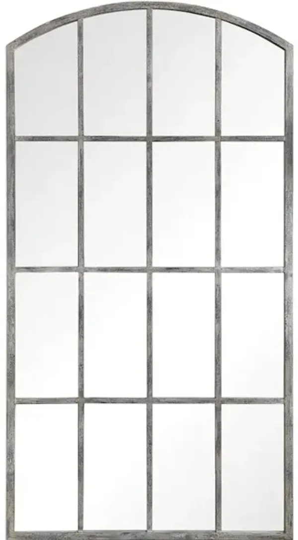 Amiel Ivory Arched Mirror