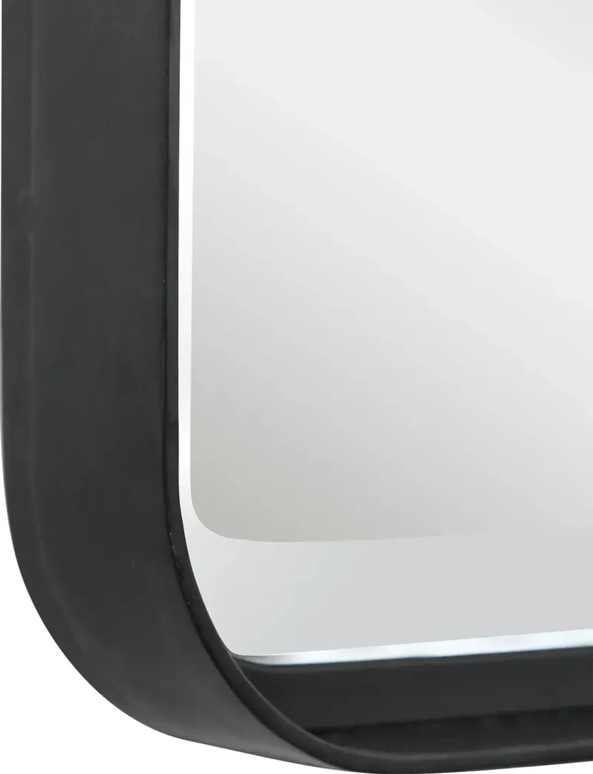 Croften Black Vanity Mirror
