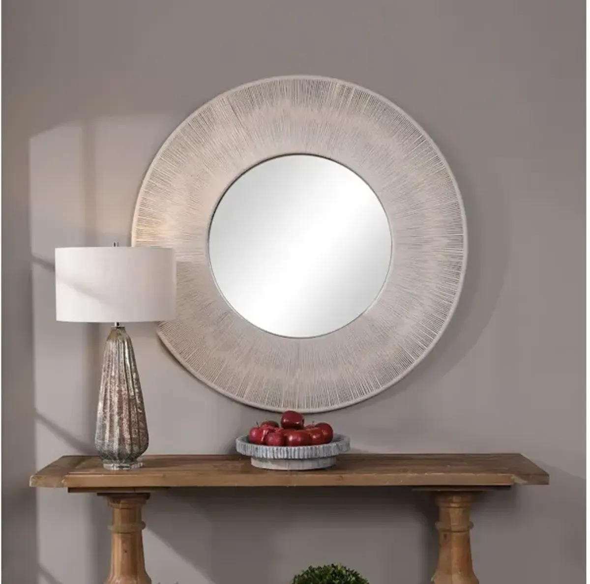 Sailor's Knot Round Mirror