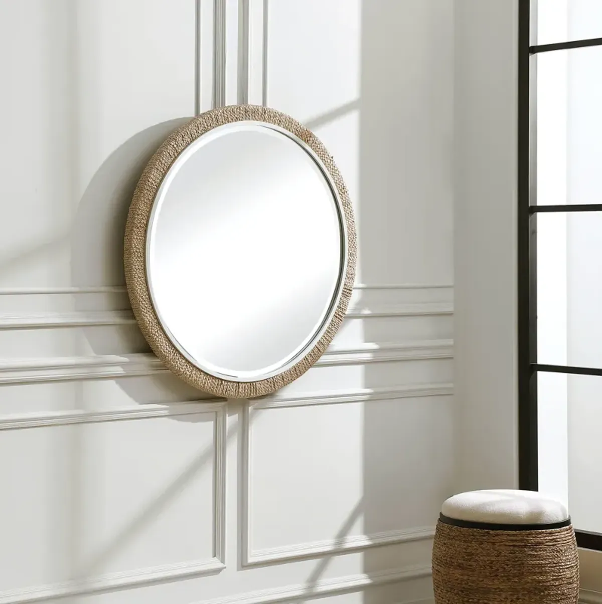 Carbet Round Rope Mirror