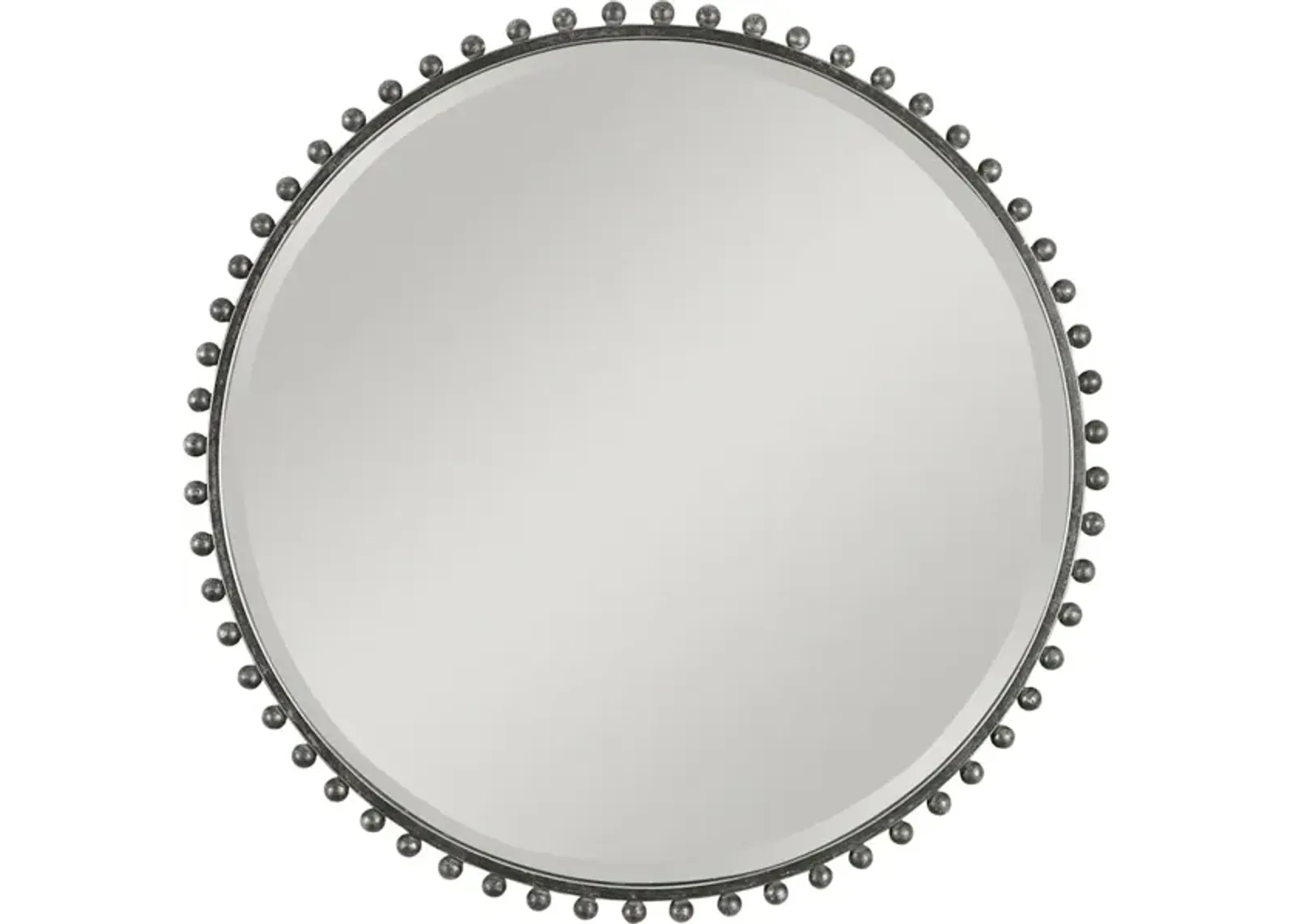 Taza Round Iron Mirror