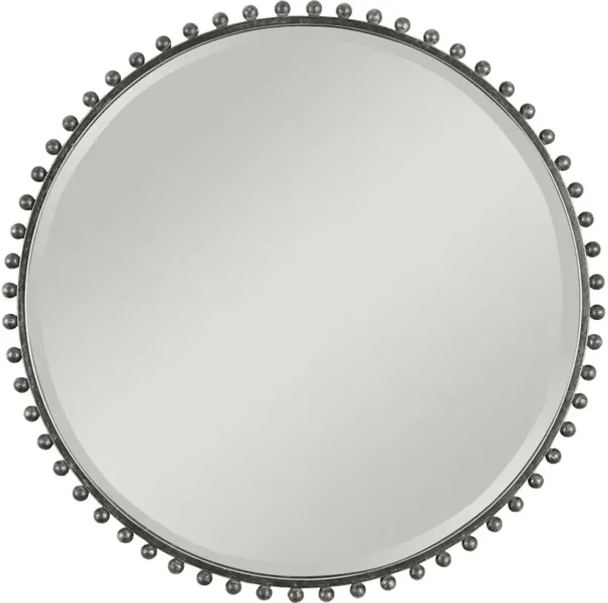 Taza Round Iron Mirror