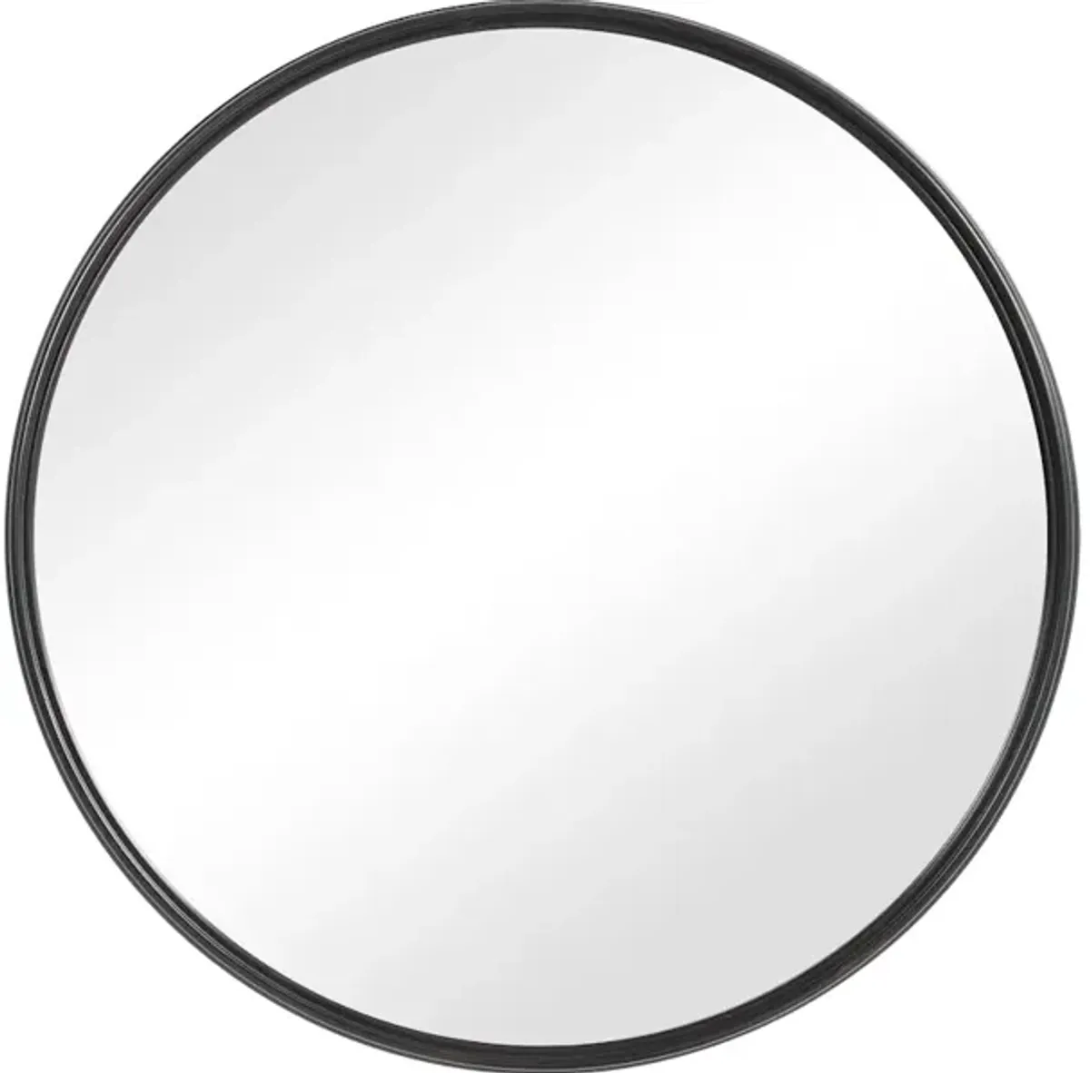 Belham Round Iron Mirror