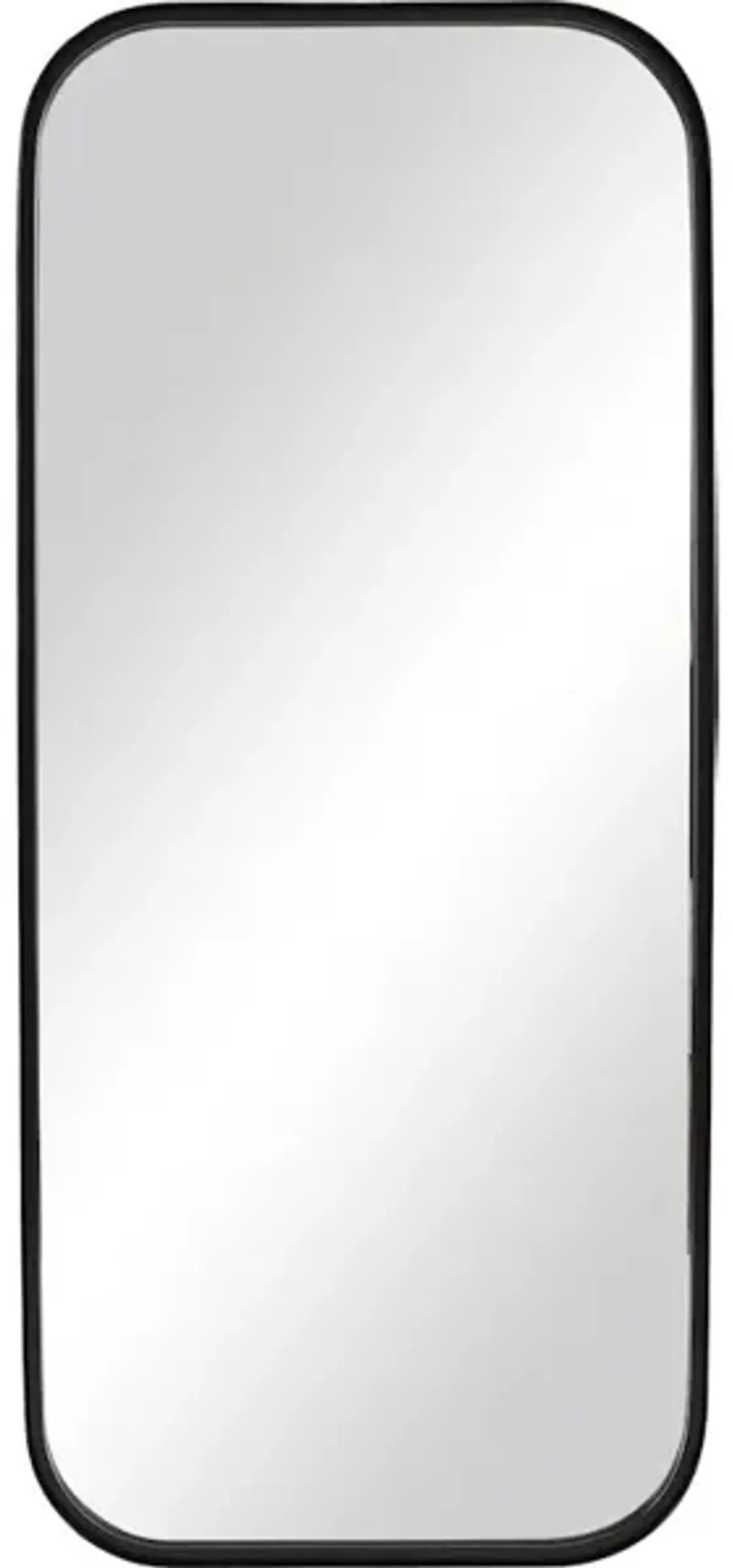 Concord Black Tall Iron Mirror