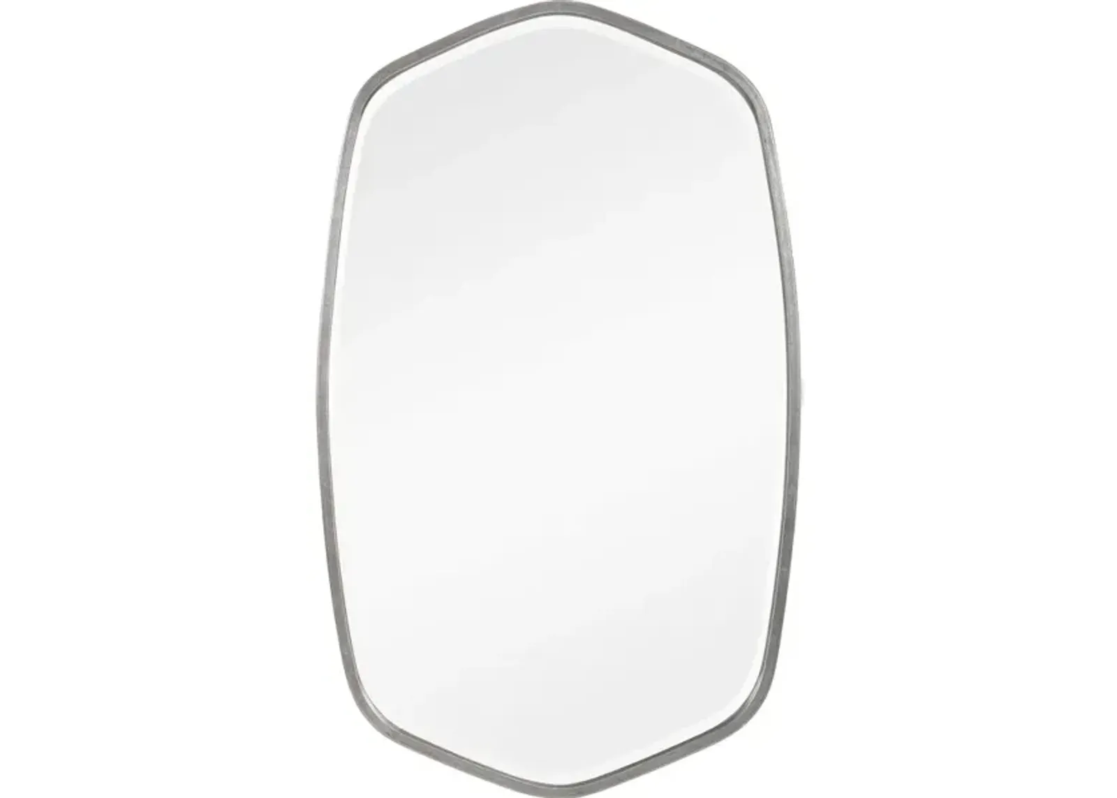 Duronia Brushed Silver Mirror