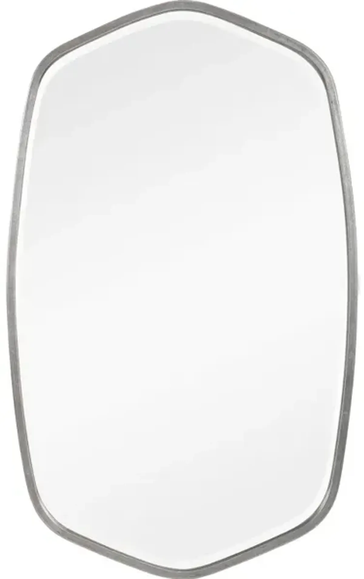 Duronia Brushed Silver Mirror