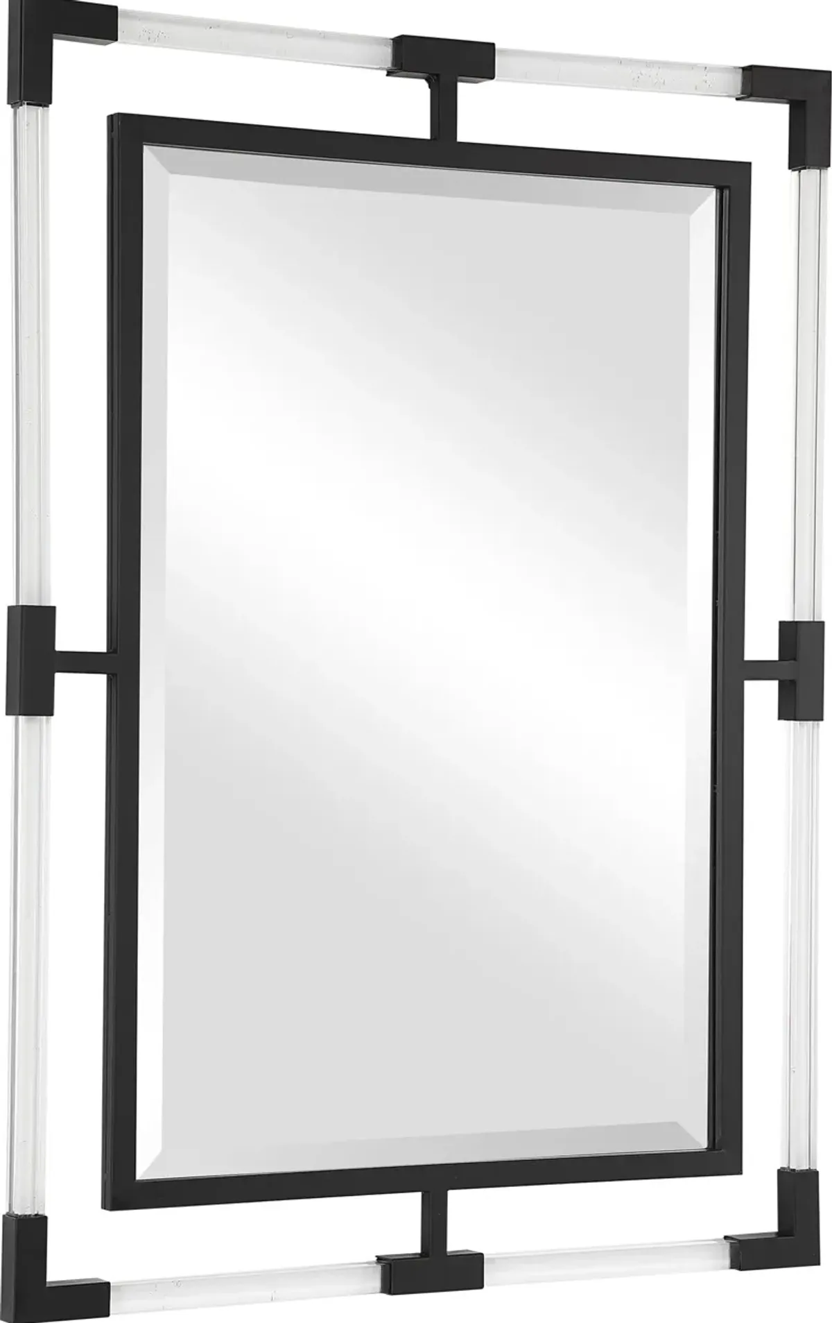 Balkan Black Iron Mirror