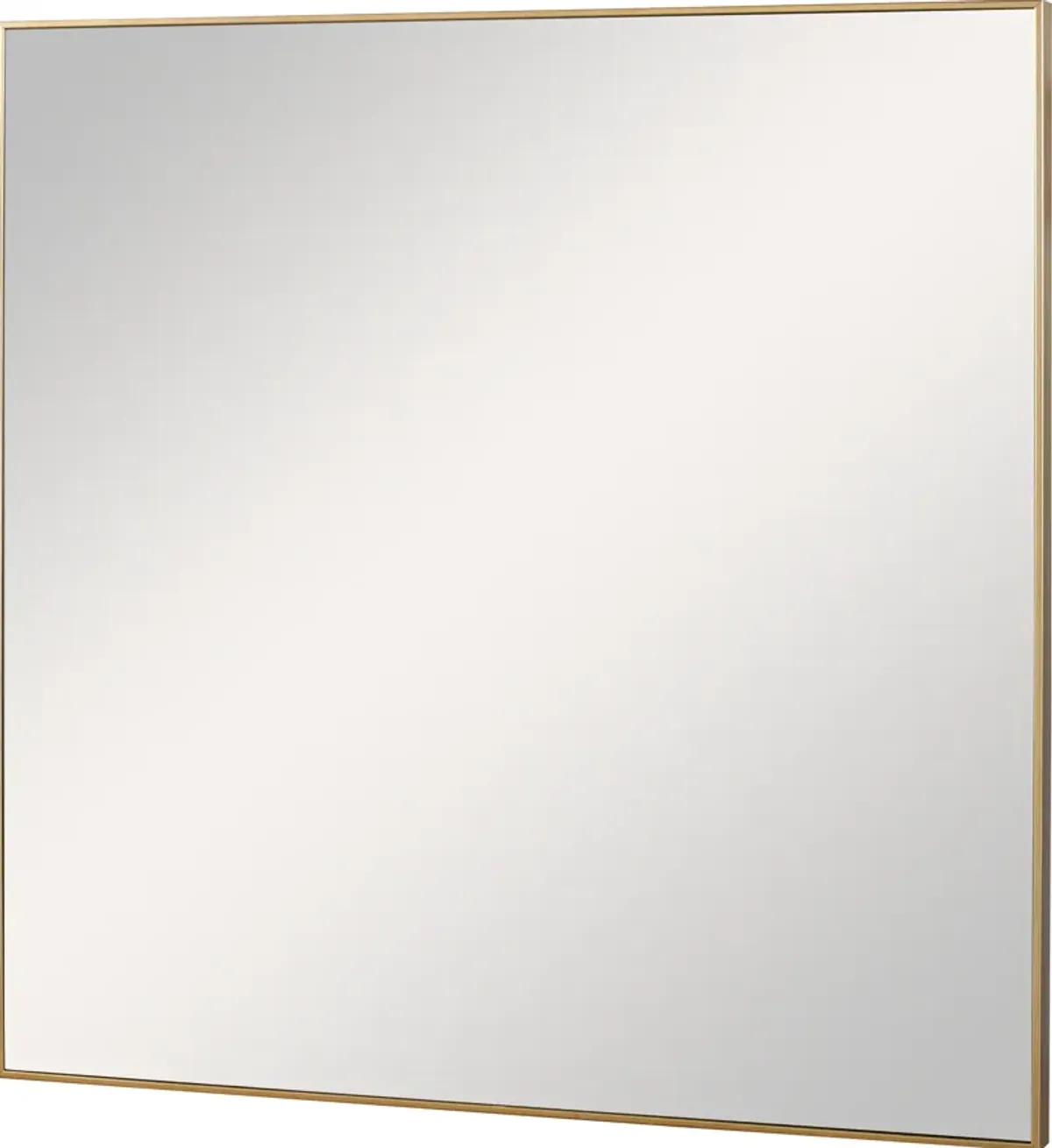 Alexo Gold Square Mirror