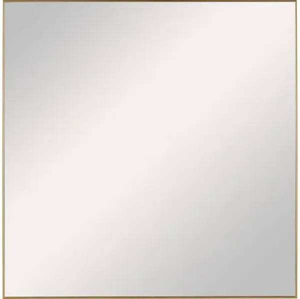 Alexo Gold Square Mirror