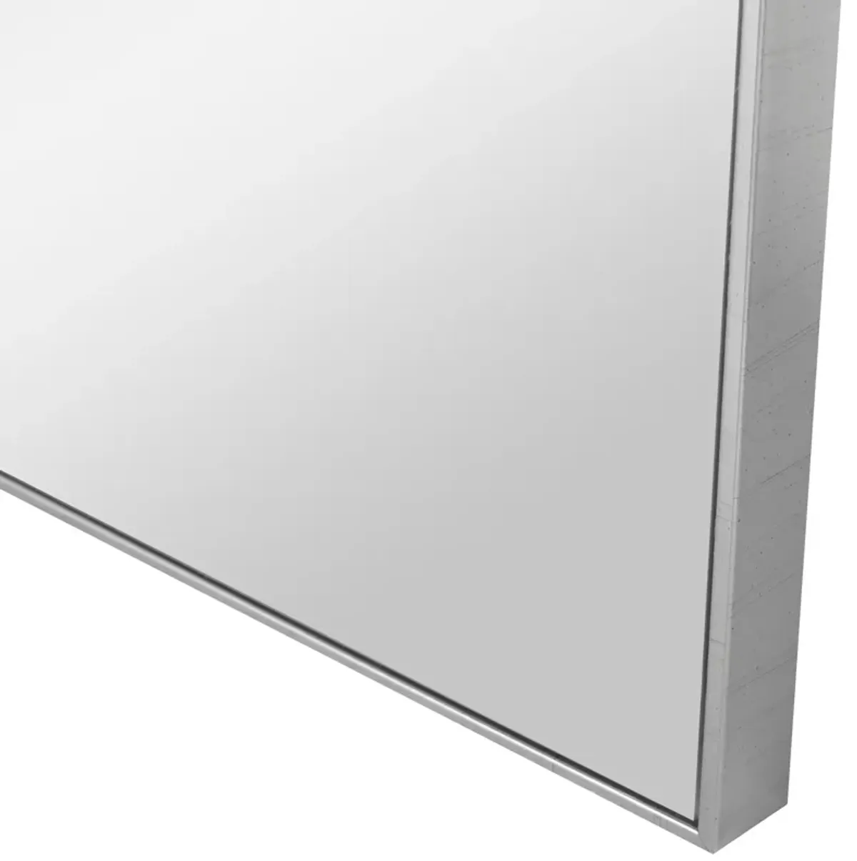 Alexo Silver Square Mirror