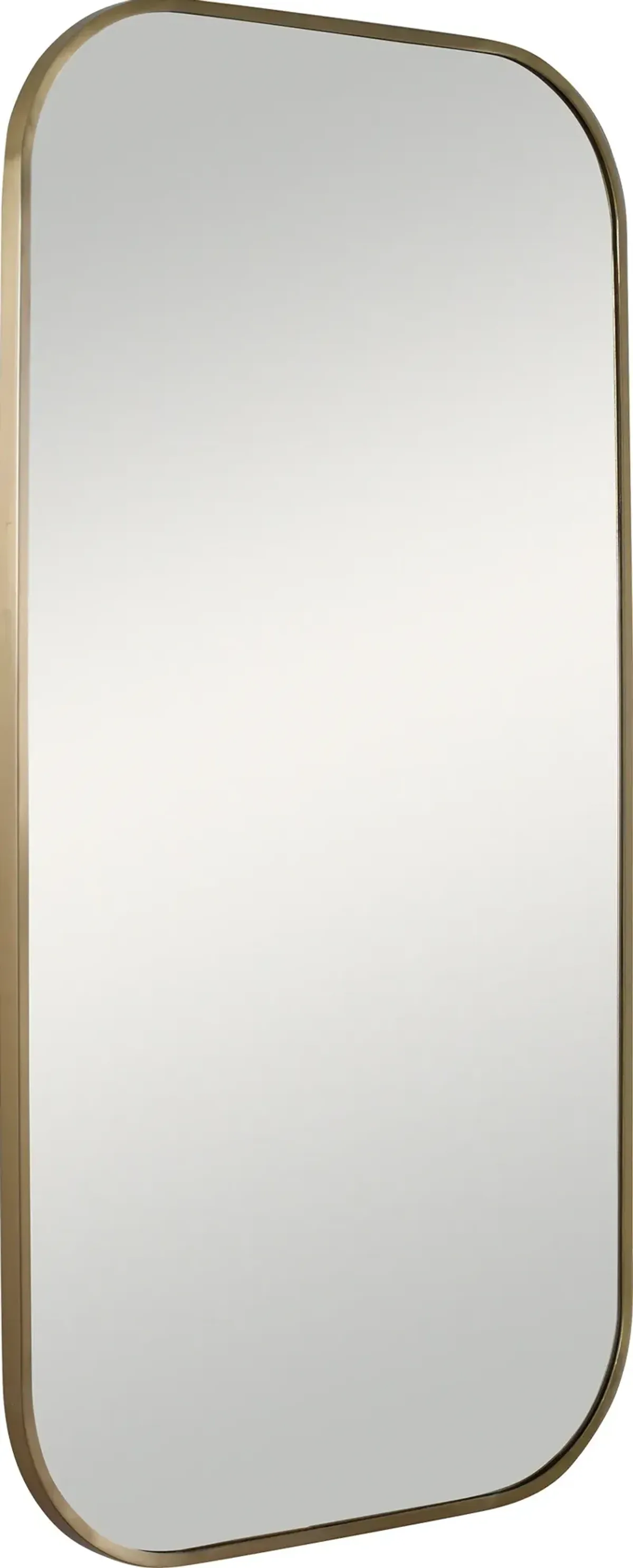 Taft Plated Brass Mirror
