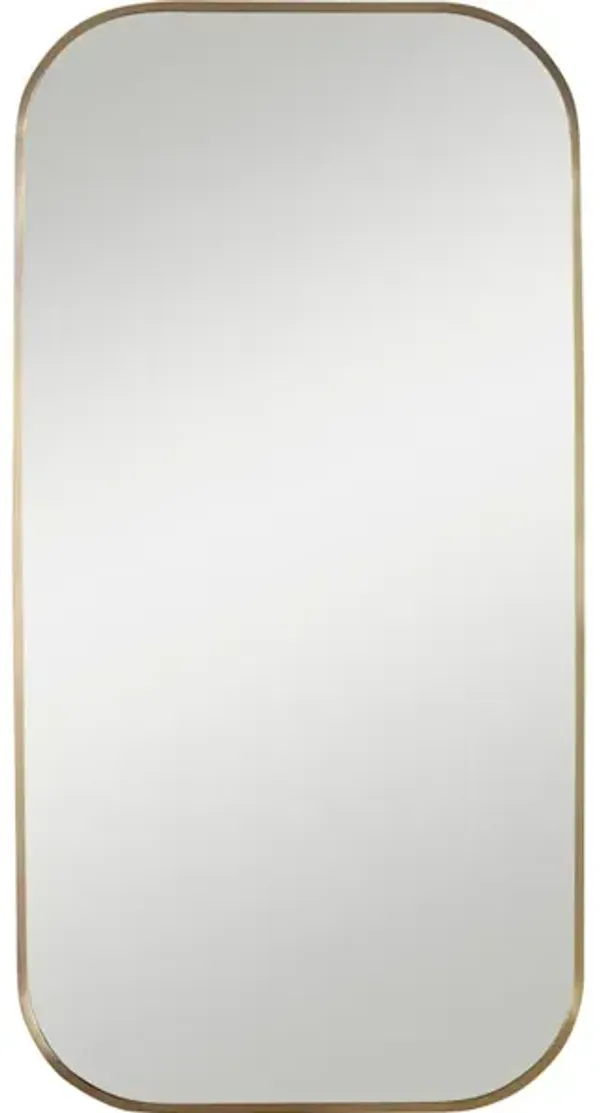 Taft Plated Brass Mirror