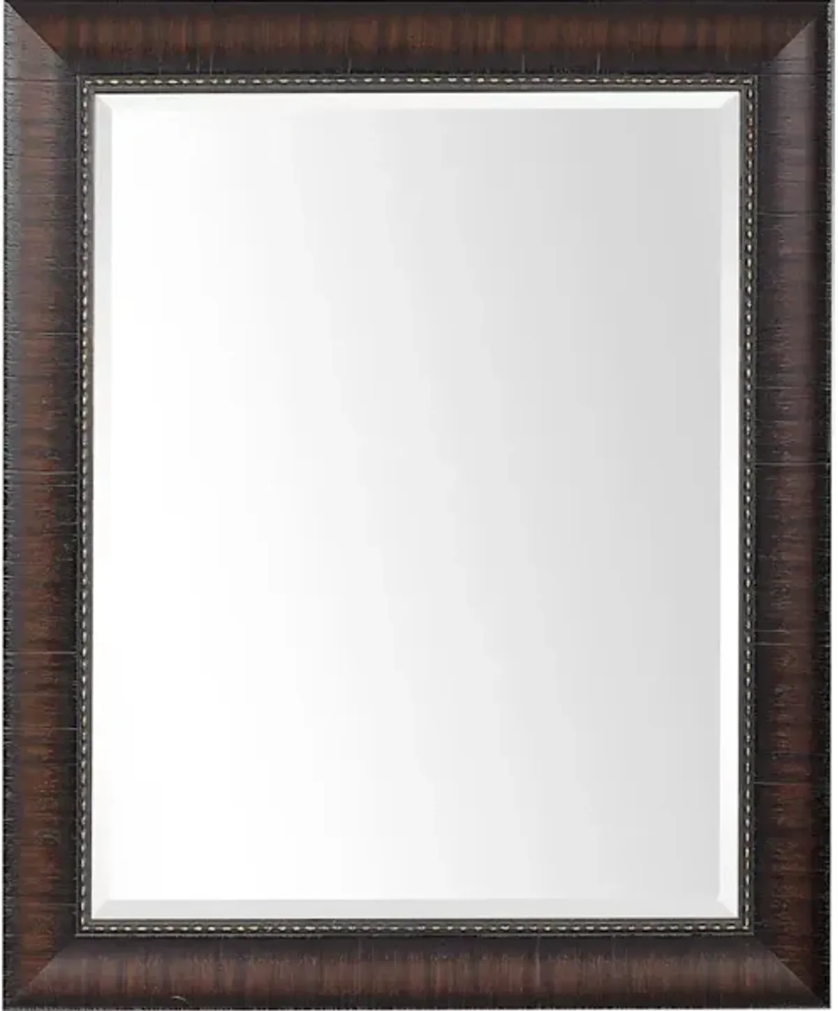 Wythe Burnished Wood Mirror