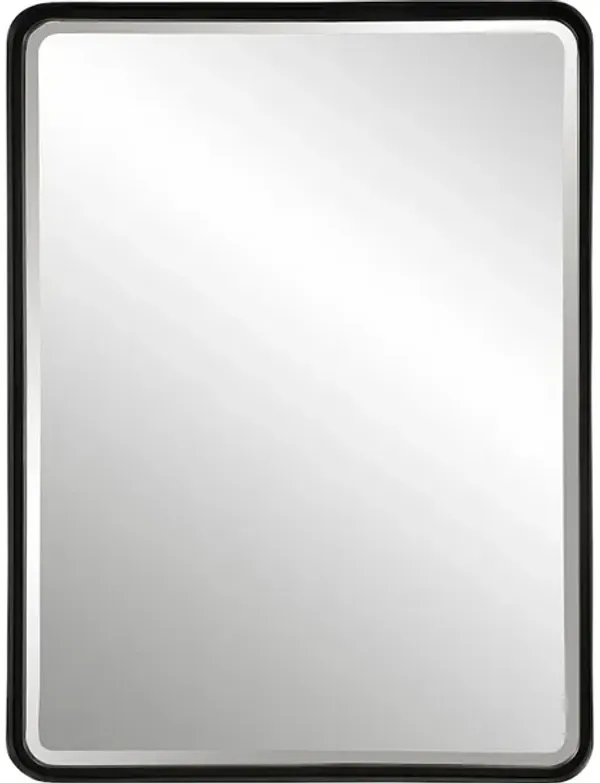 Crofton Black Large Mirror