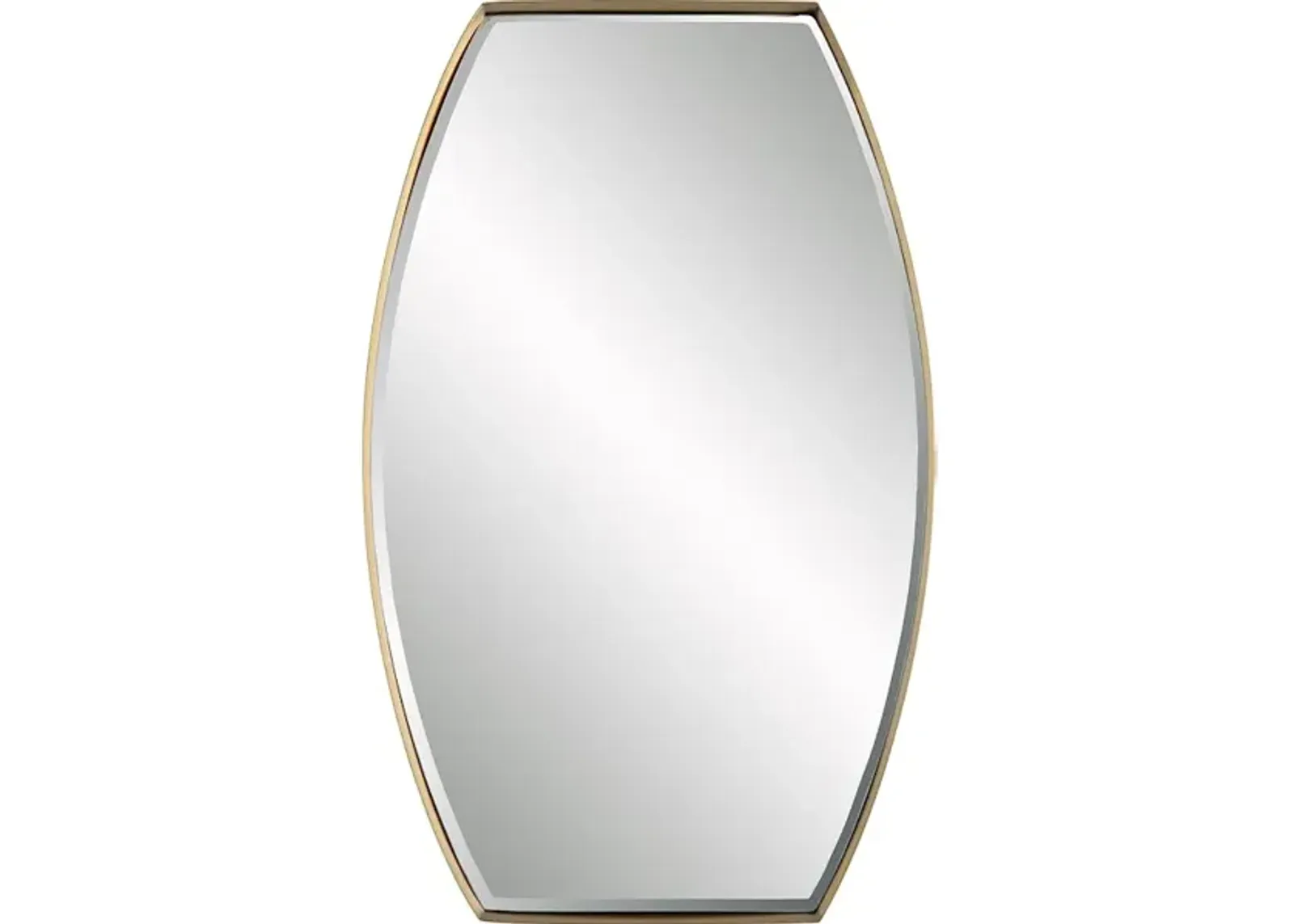 Portal Modern Brass Mirror