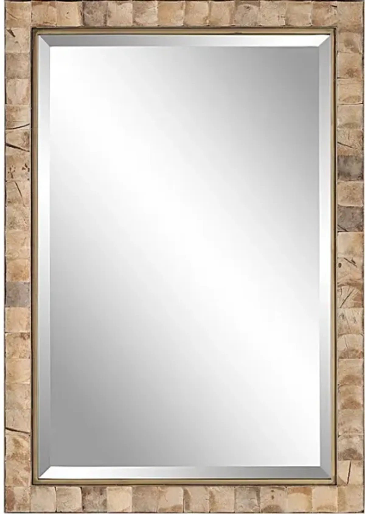 Cocos Coconut Shell Mirror