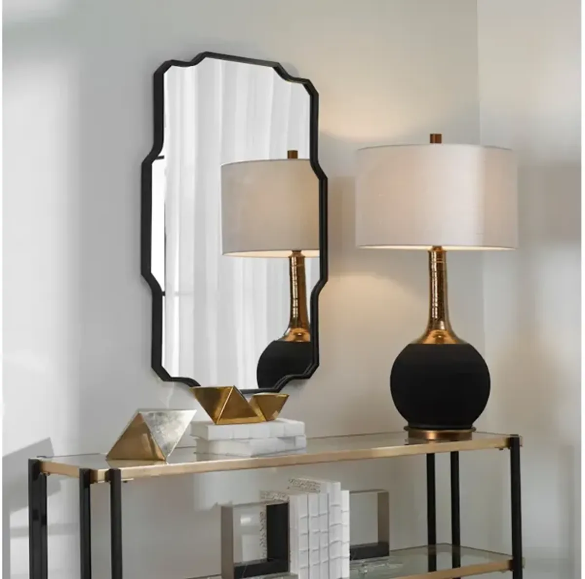 Casmus Iron Wall Mirror