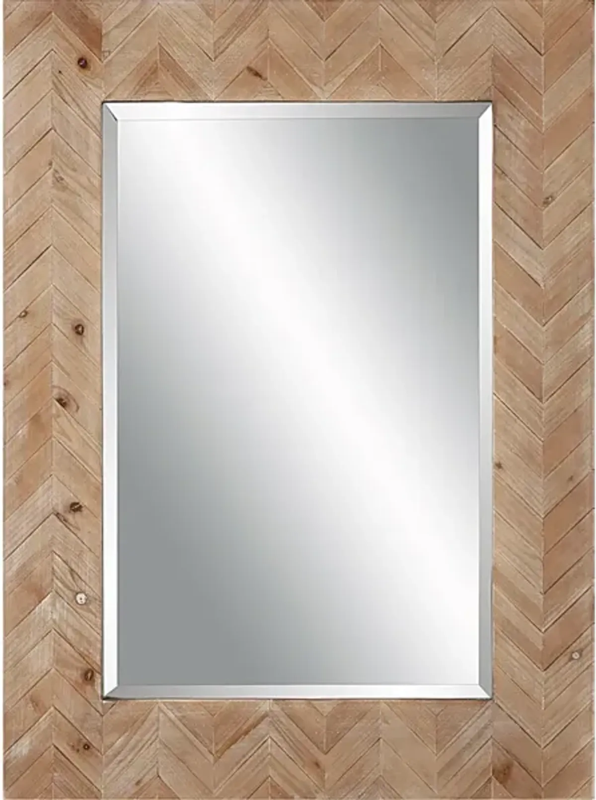 Demetria Wooden Mirror, Small