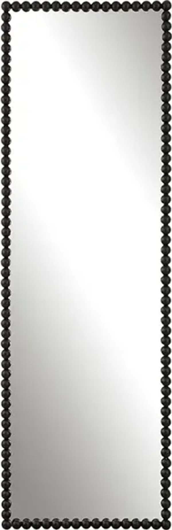 Serna Black Tall Mirror