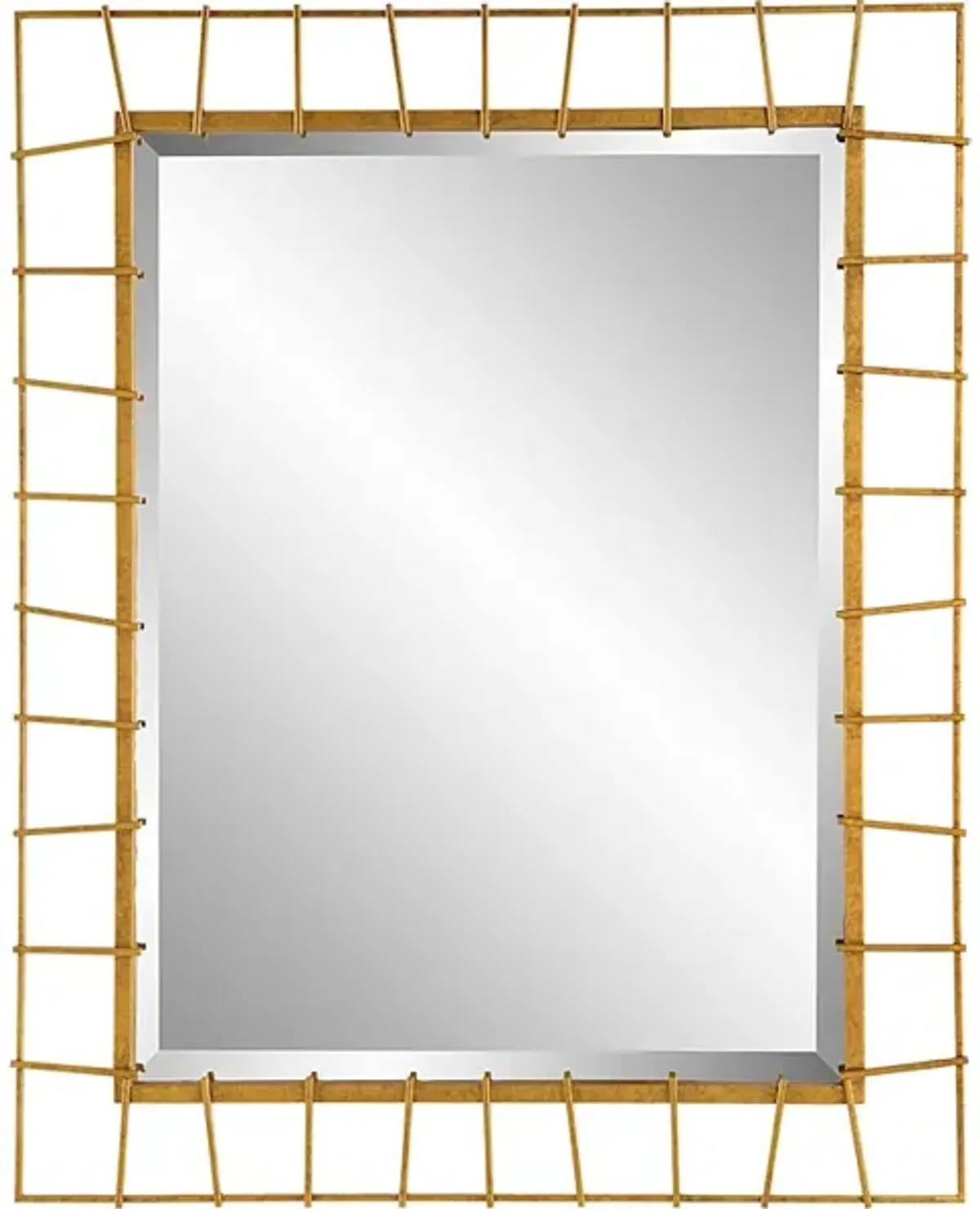 Townsend Antiqued Gold Mirror