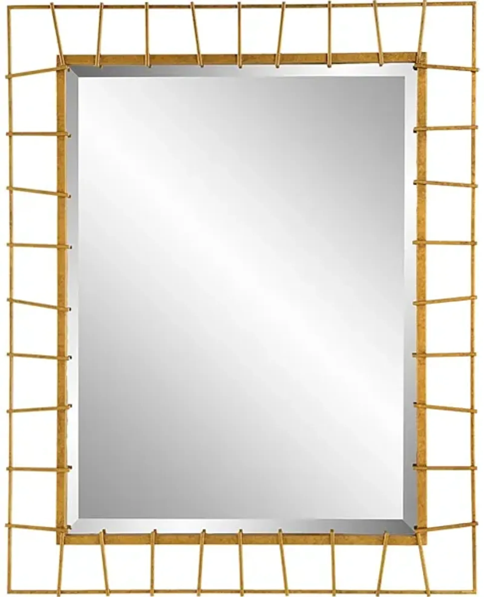 Townsend Antiqued Gold Mirror