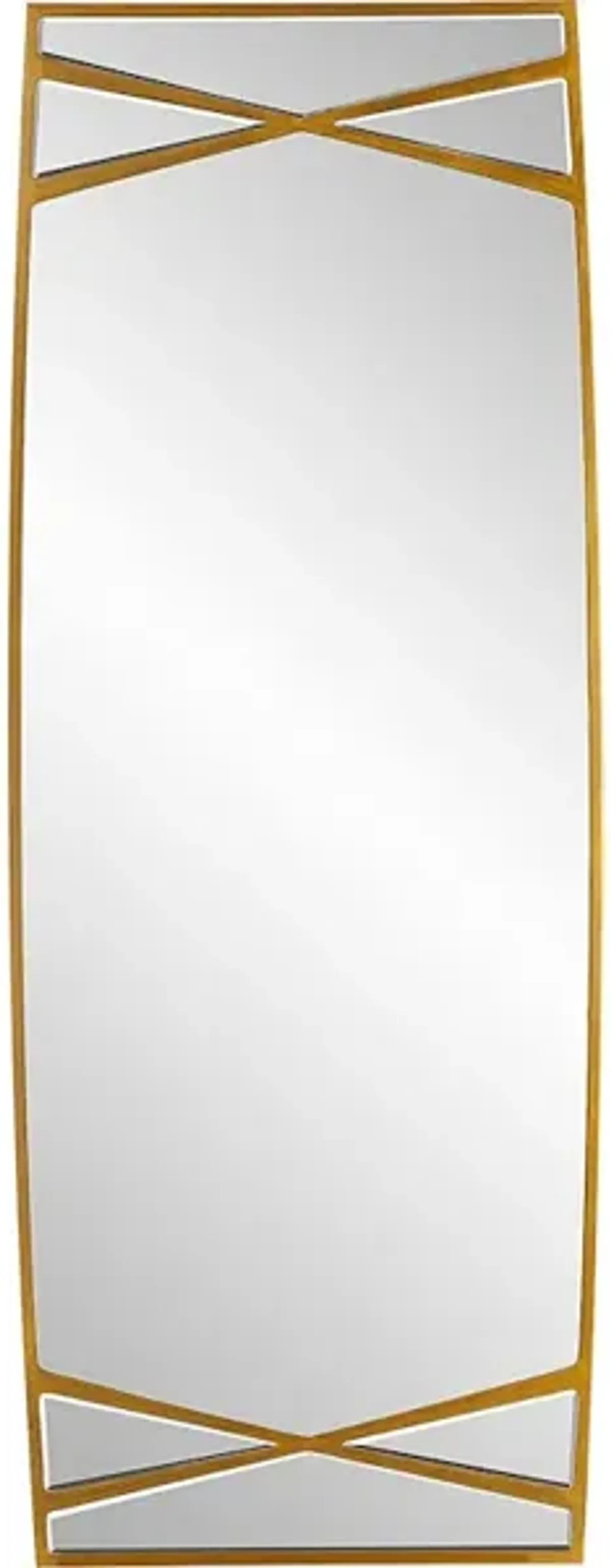 Gentry Oversized Gold Mirror