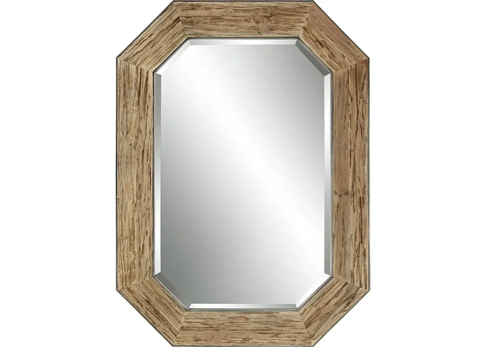 Siringo Rustic Octagonal Mirror