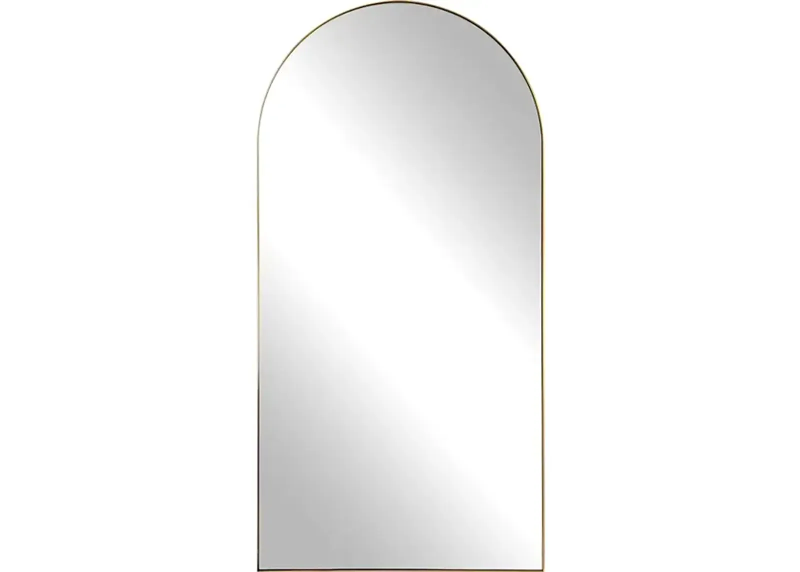 Crosley Antique Brass Arch Mirror