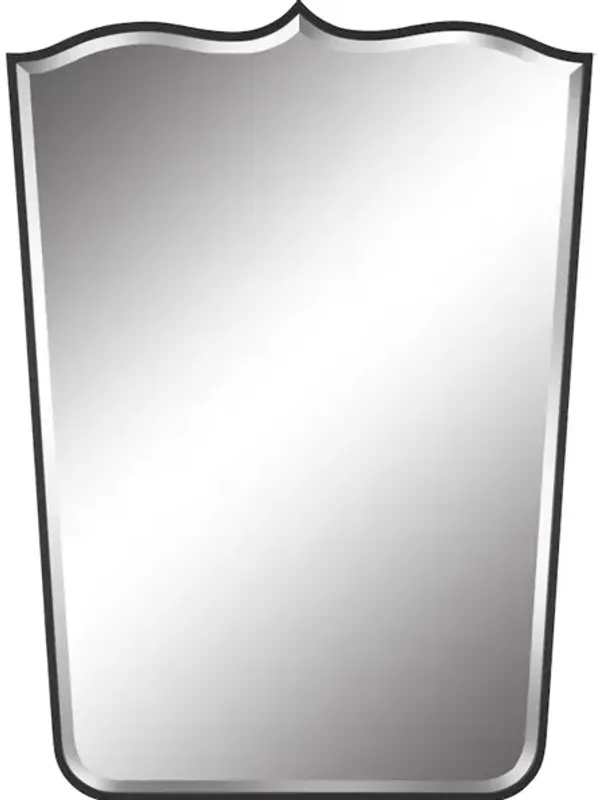 Tiara Curved Iron Mirror