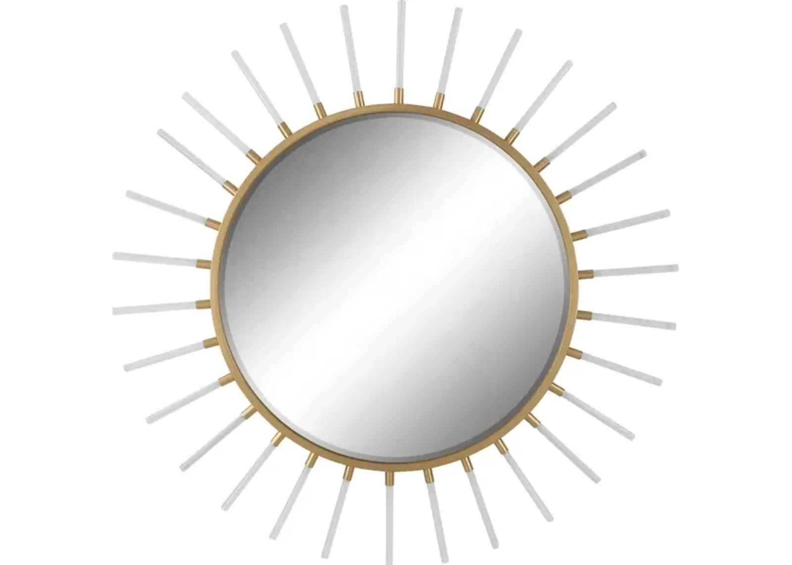 Oracle Round Starburst Mirror