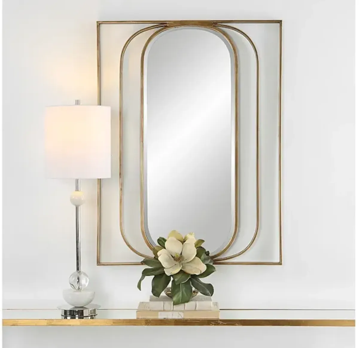 Replicate Contemporary Oval Mirror