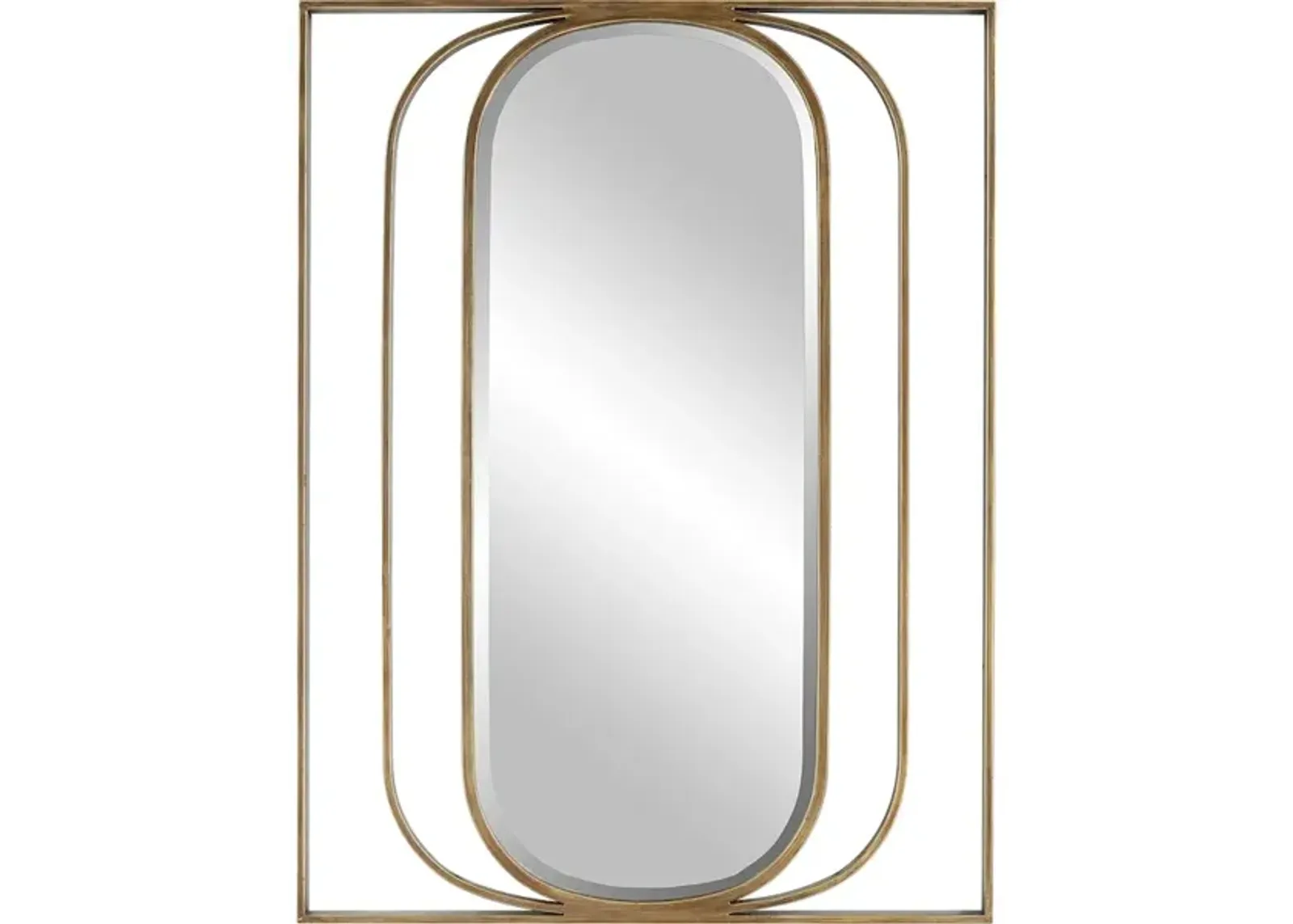 Replicate Contemporary Oval Mirror