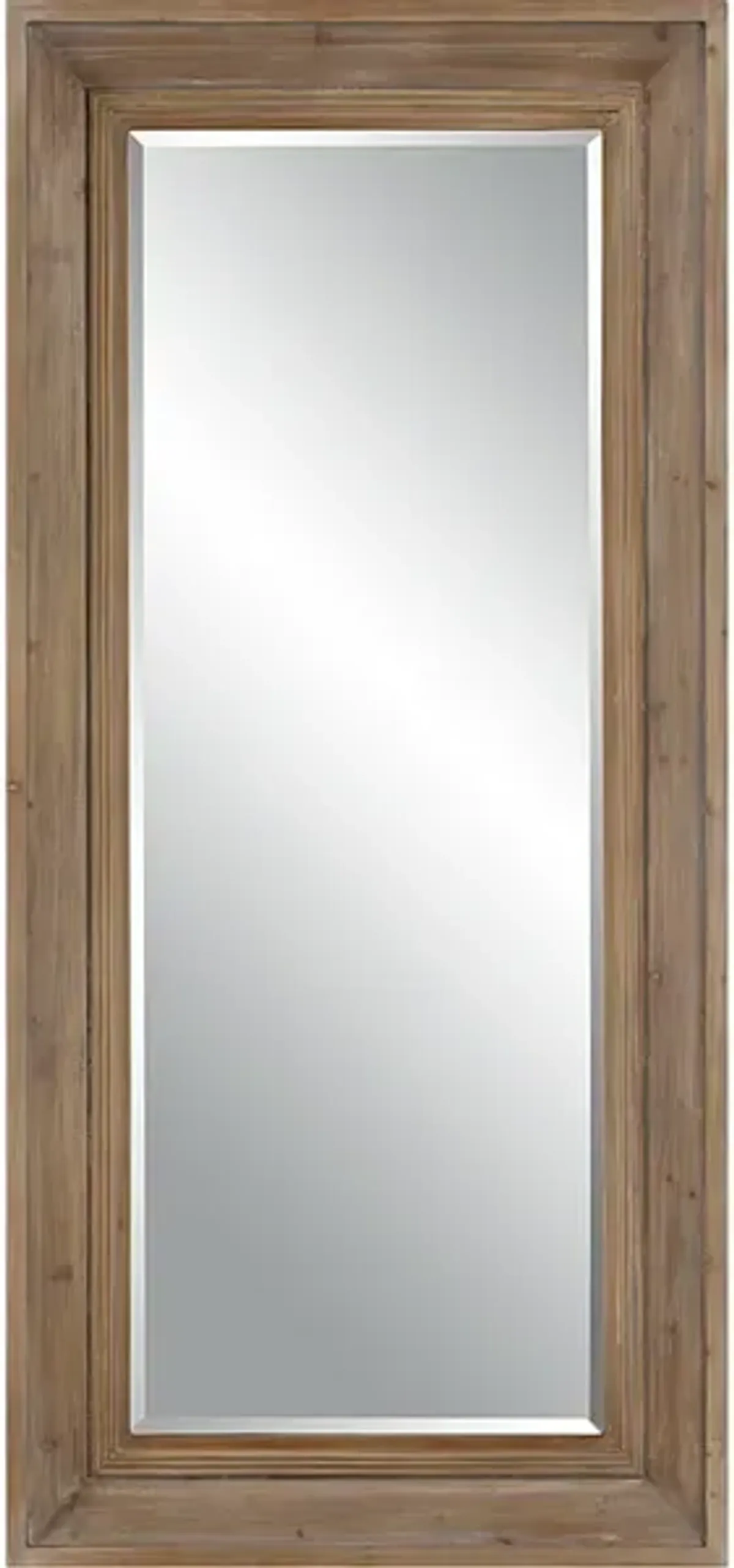 Missoula Large Natural Wood Mirror