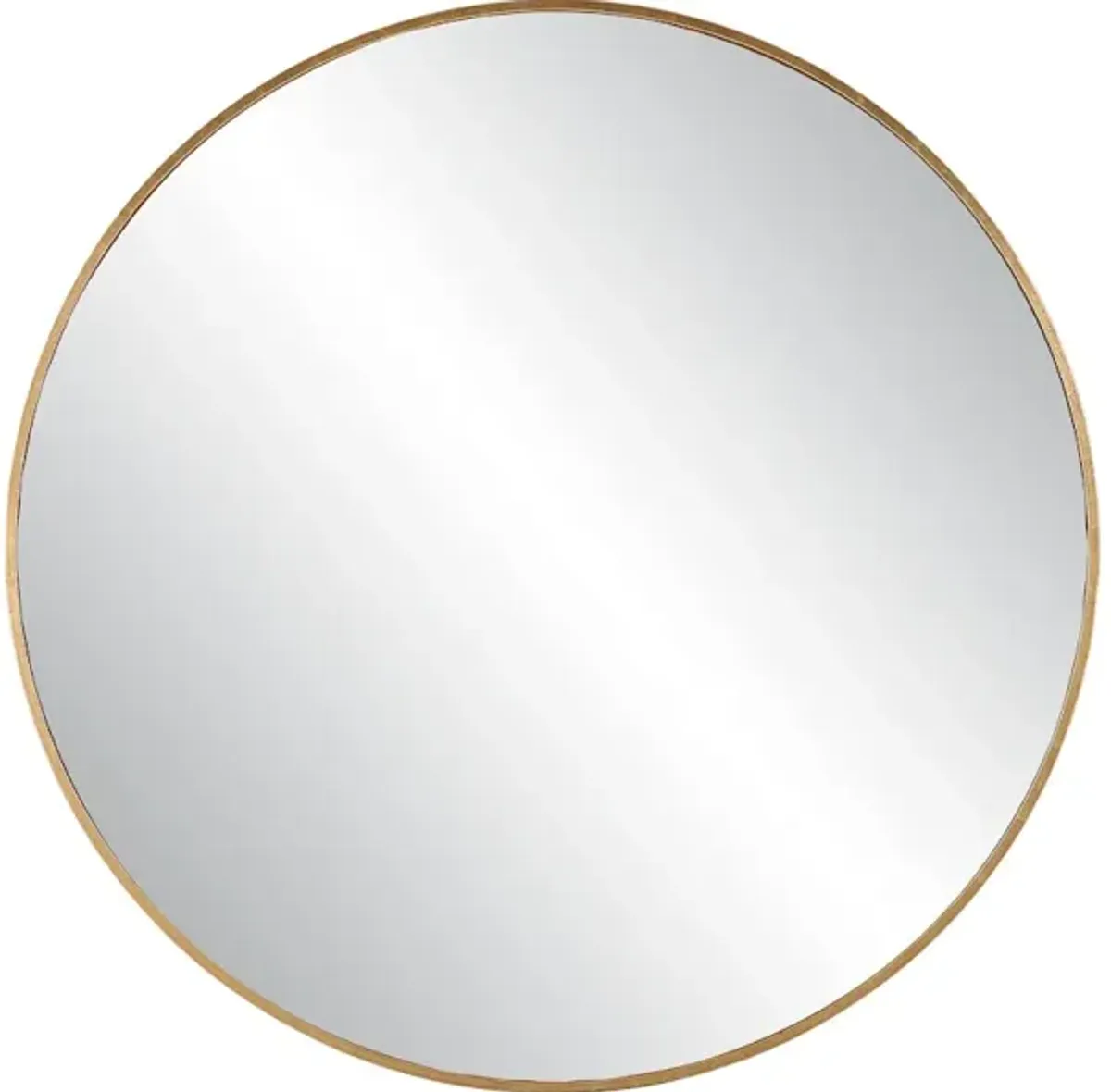 Junius Large Gold Round Mirror