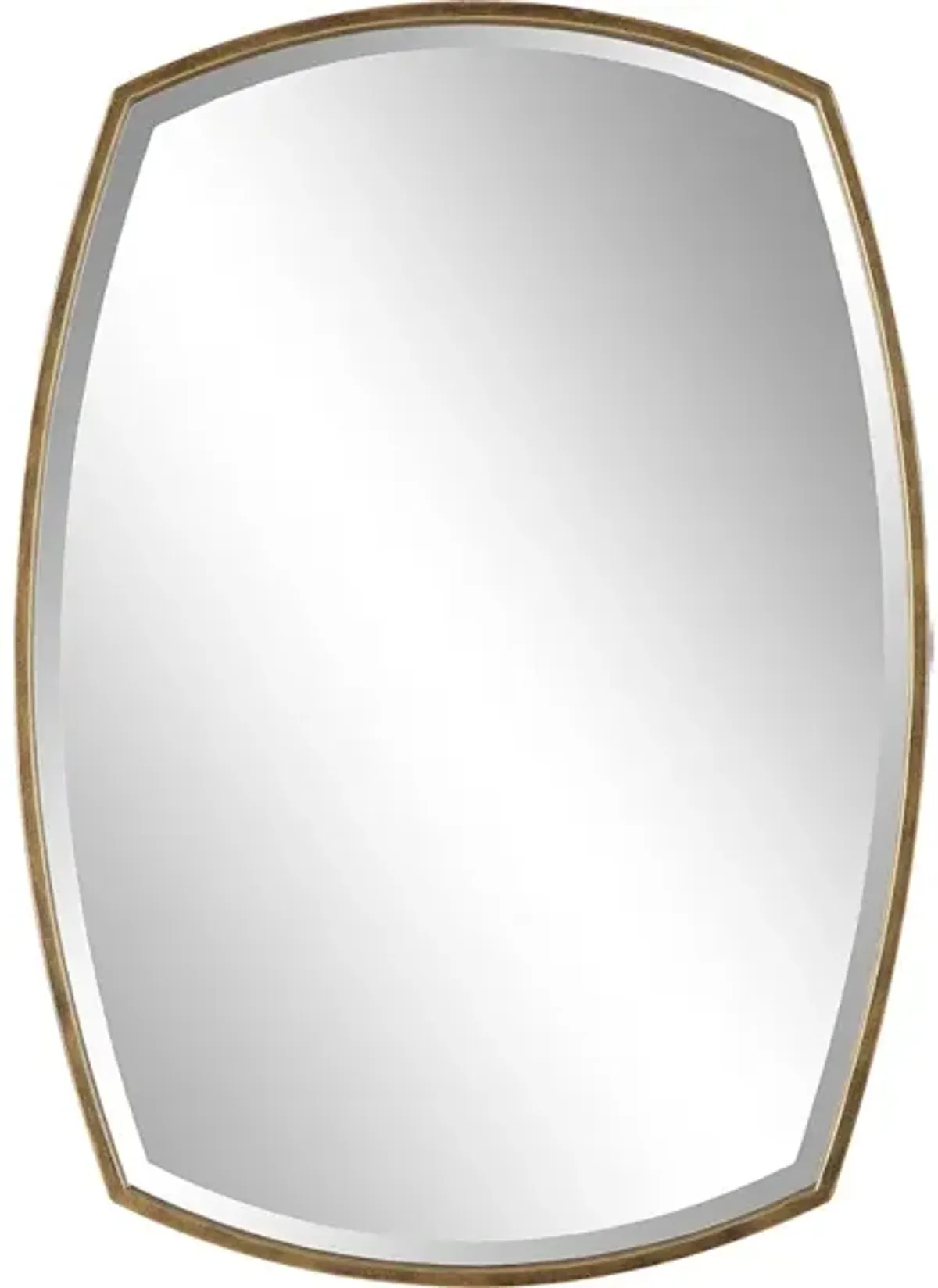 Varenna Aged Gold Vanity Mirror