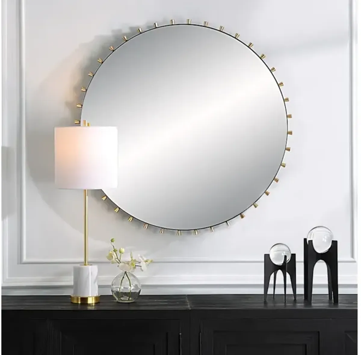 Cosmopolitan Round Mirror