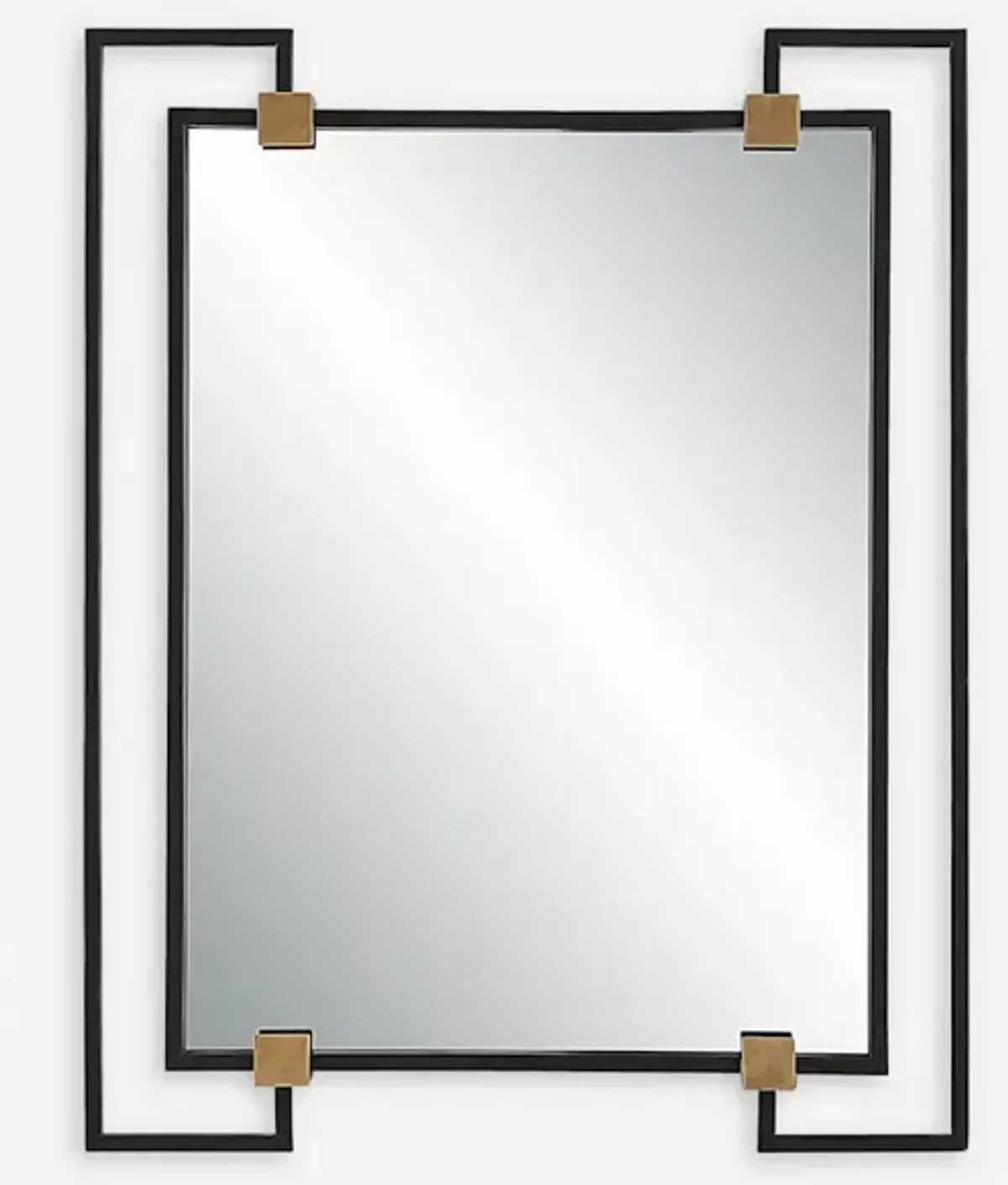 Ivey Rectangle Industrial Mirror