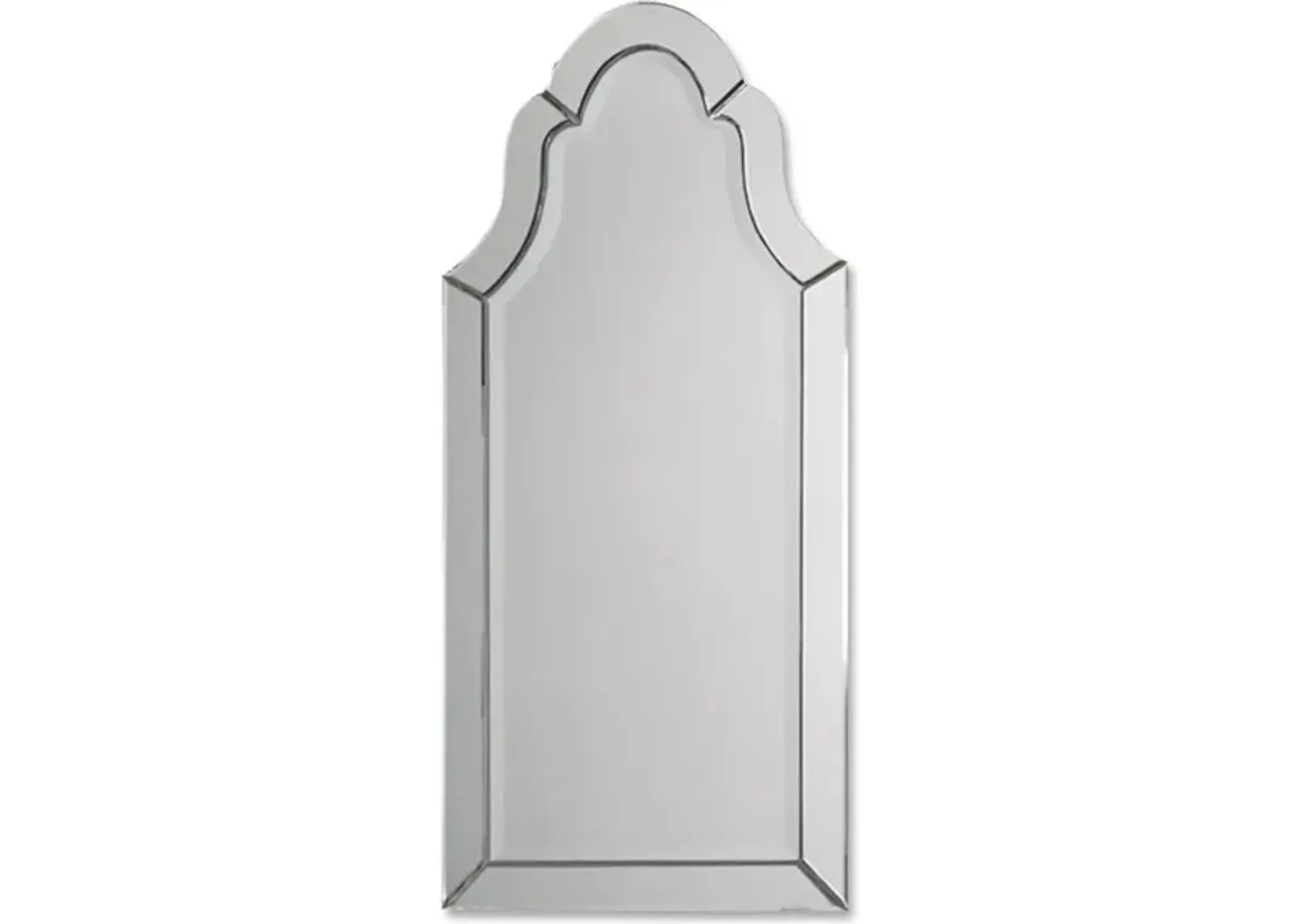 Hovan Frameless Arched Mirror