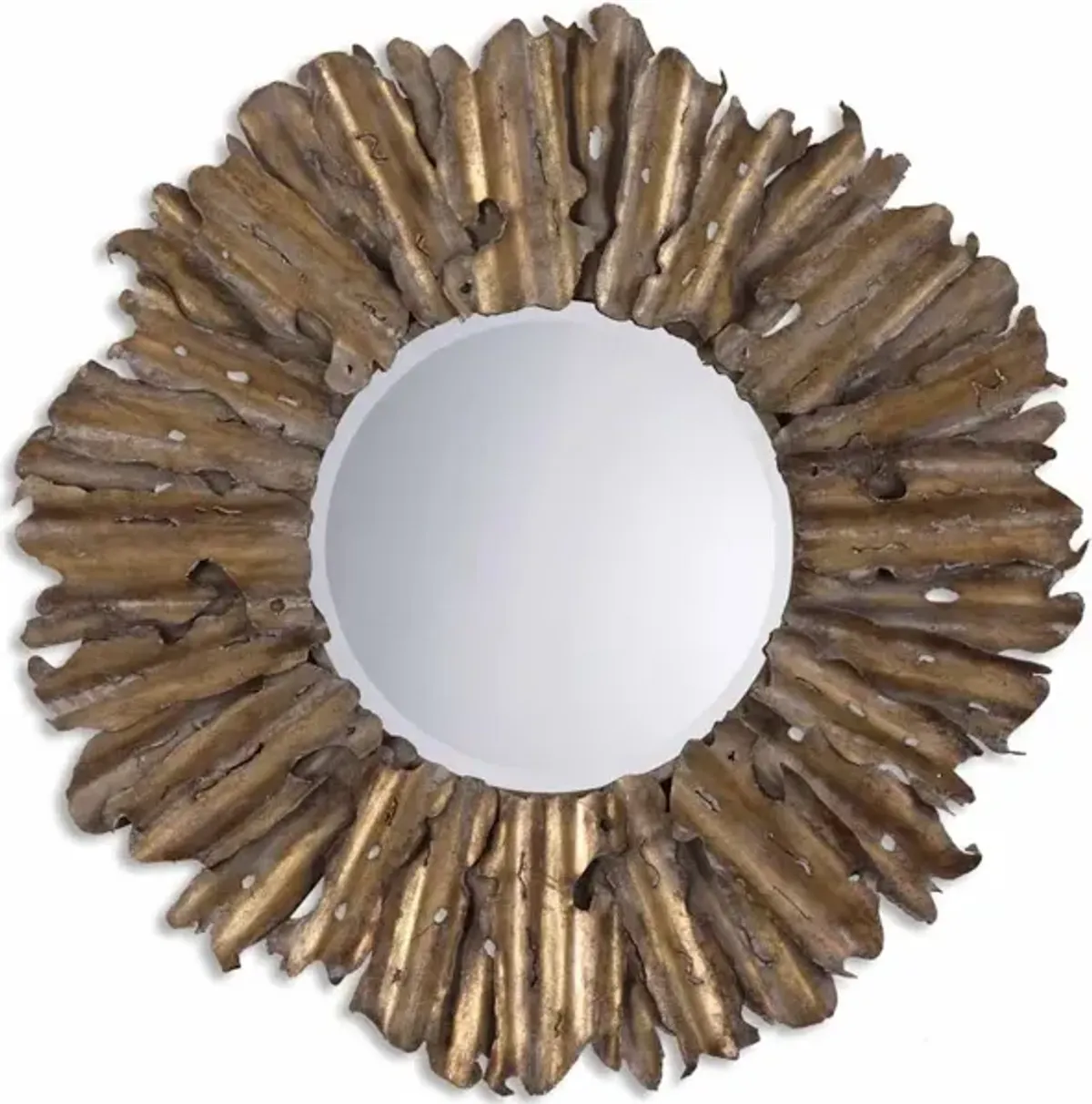 Hemani Antique Gold Mirror