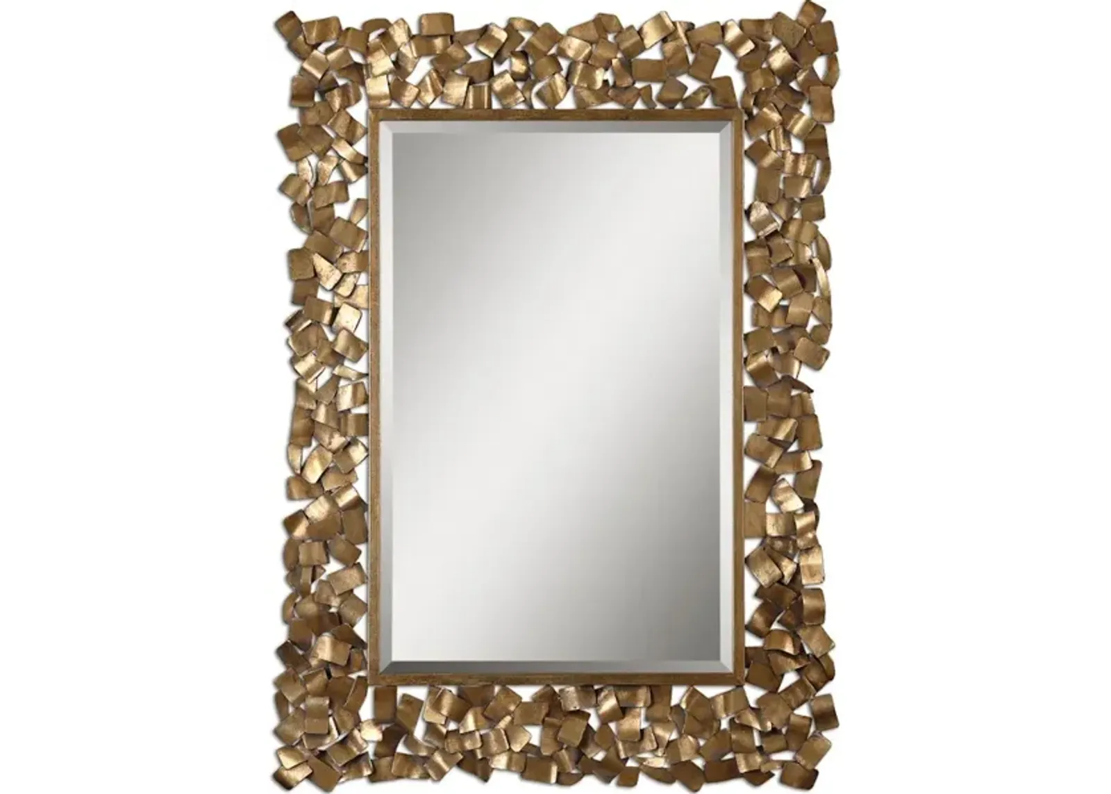 Capulin Antique Gold Mirror