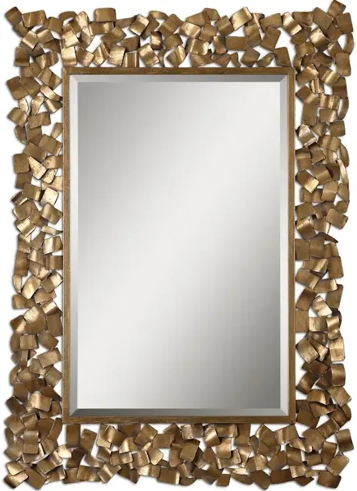 Capulin Antique Gold Mirror