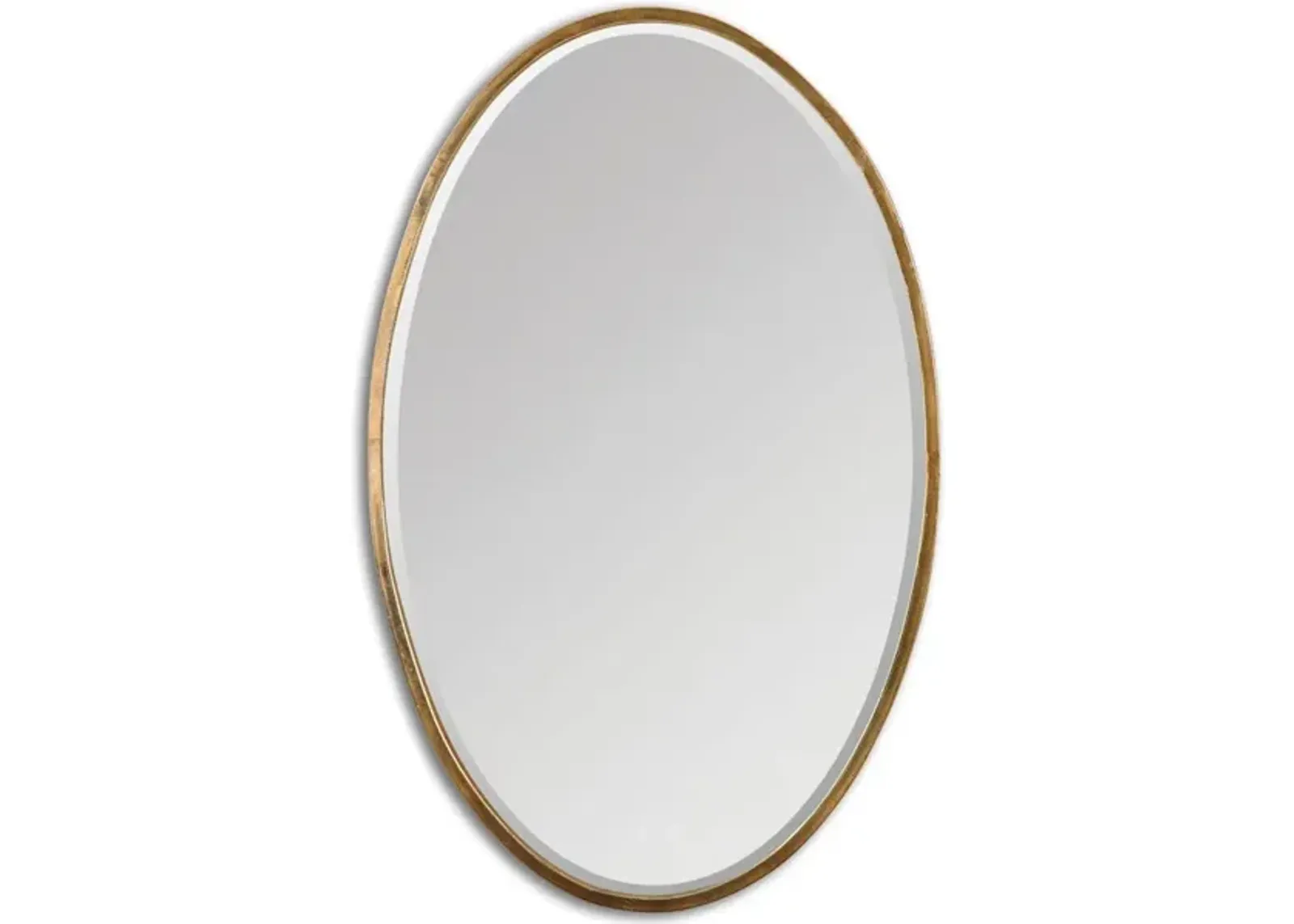 Herleva Gold Oval Mirror