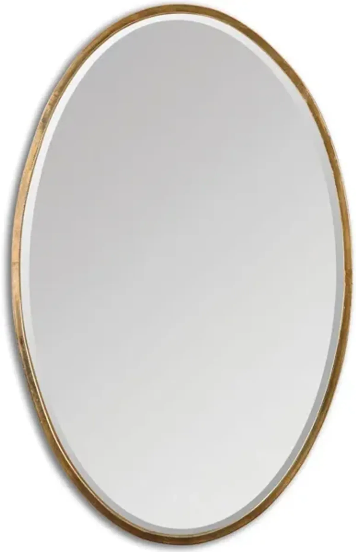 Herleva Gold Oval Mirror