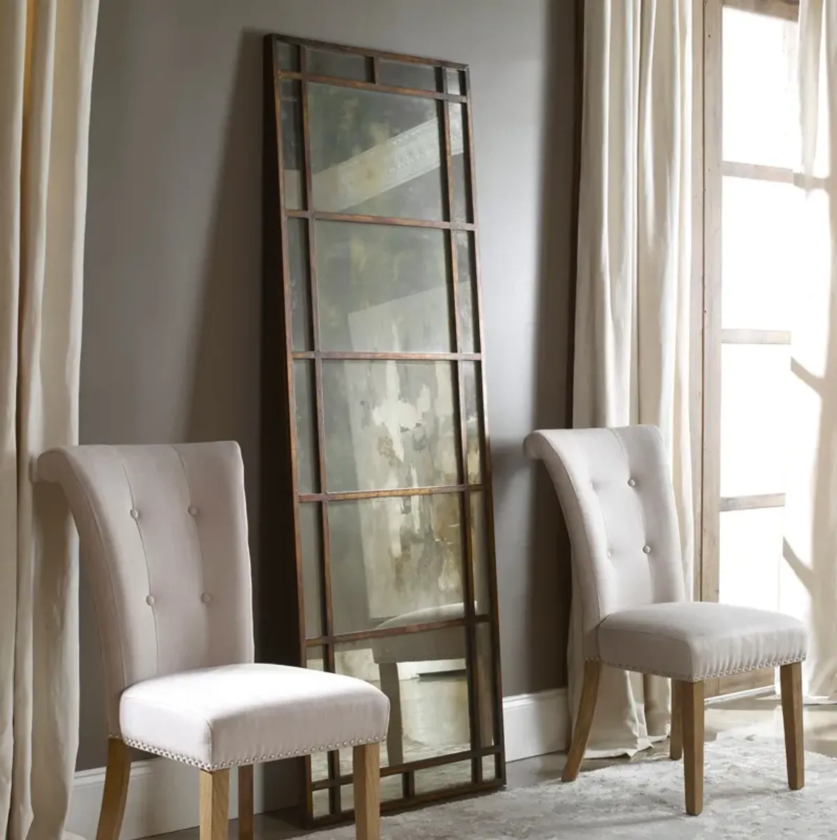 Avidan Antique Bronze Mirror