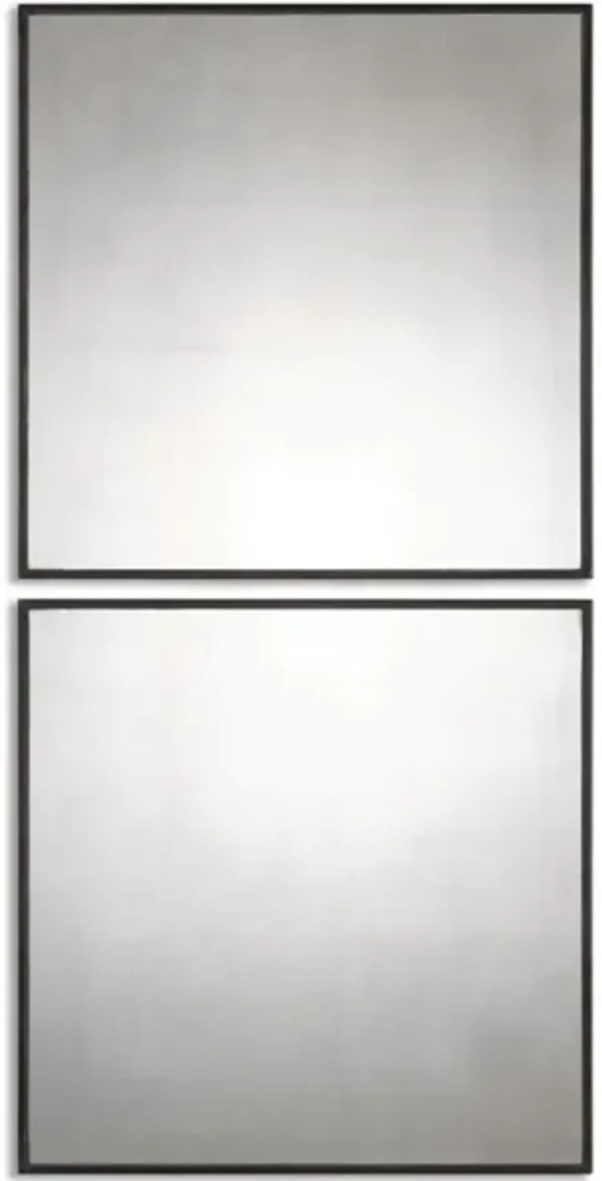 Matty Antiqued Square Mirrors Set/2