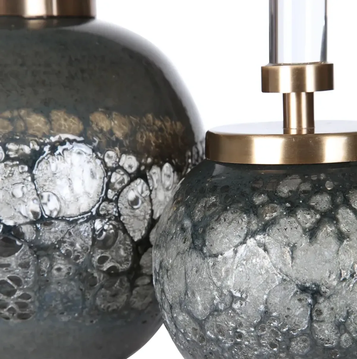 Cessair Art Glass Bottles Set/2